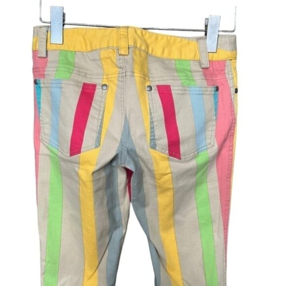 Alice + Olivia by Stacey Bendet Striped Pants Women‎ Size 2 - Picture 4 of 12